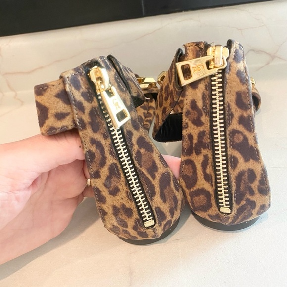 Good American Ankle Strap Sandals Leopard size 7​​ - Picture 4 of 6